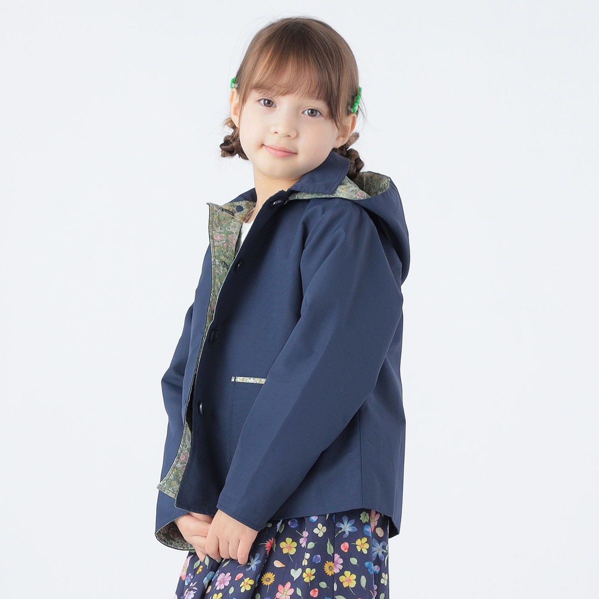 SHIPS KIDS:100～130cm /〈撥水〉リバティ フード コート | シップス