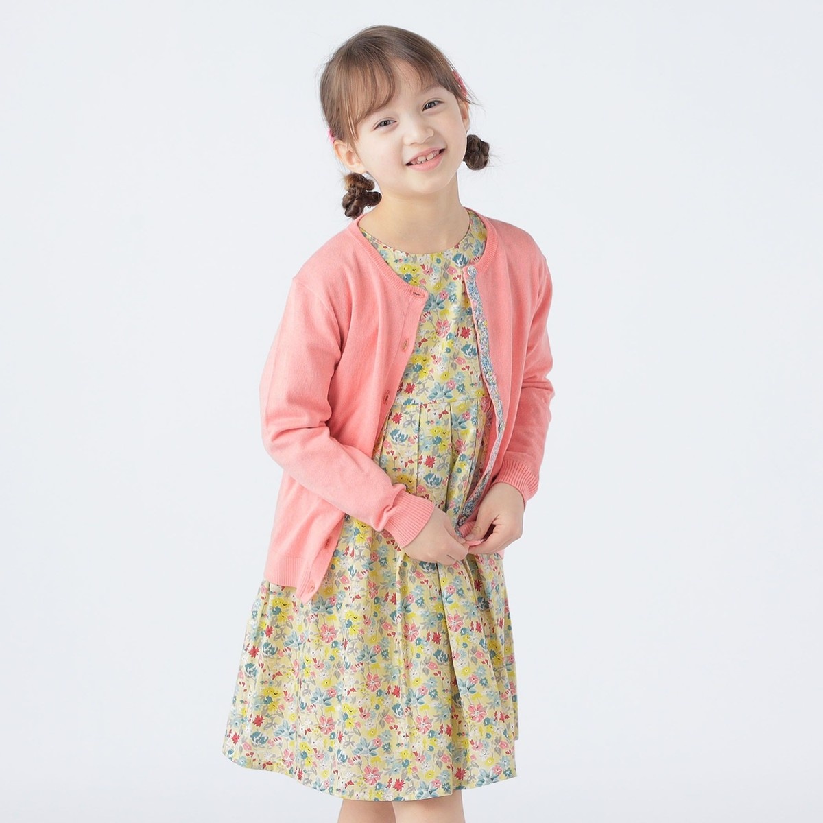 SHIPS KIDS:100～130cm / リバティ 長袖 ワンピース | シップス(SHIPS