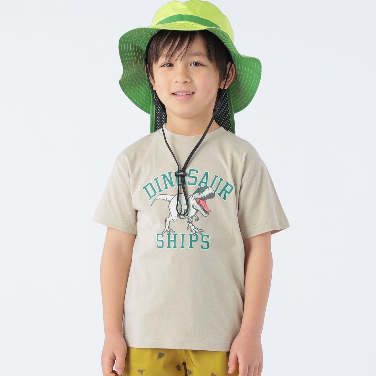 SHIPS KIDS:100～130cm / 恐竜 UV プリント 半袖 TEE | シップス(SHIPS