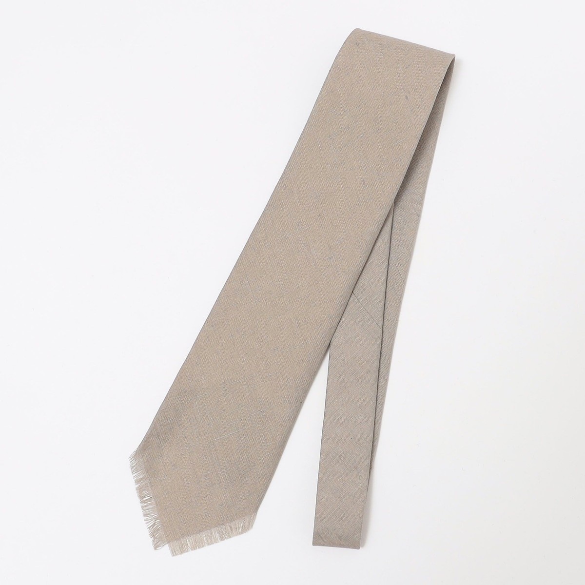 BREUER: リネン コットン メランジ ストライプ ネクタイ | シップス
