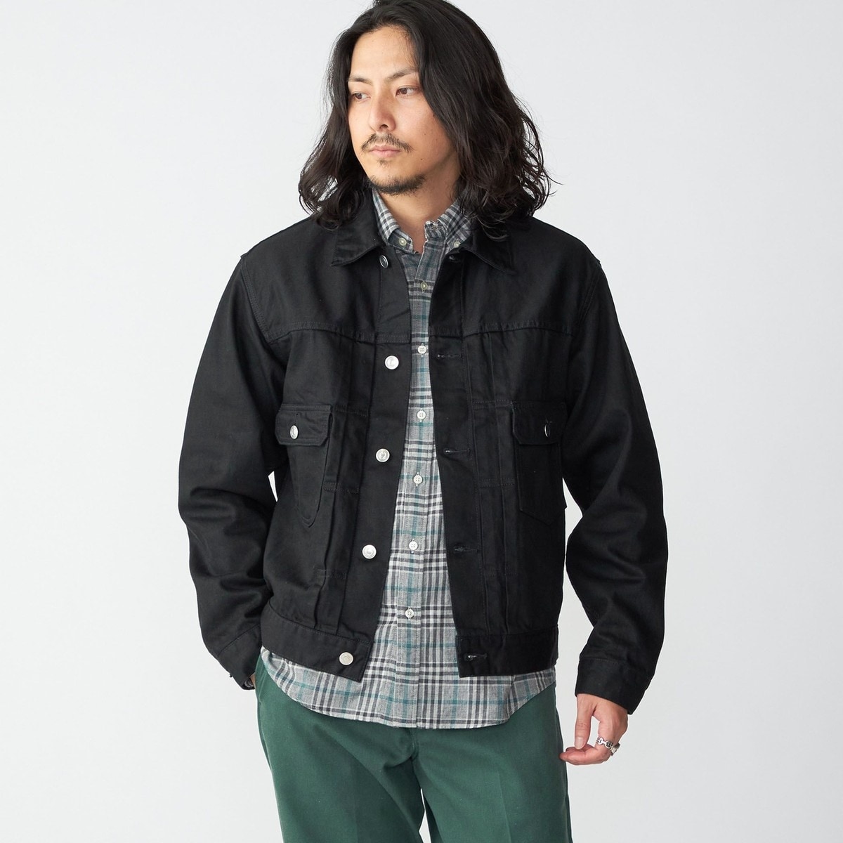 ドゥーズィーエムクラスSwaggerジャケットIENAplageスピック＆スパン Spick & Span（スピックアンドスパン）の「レザーライダース
