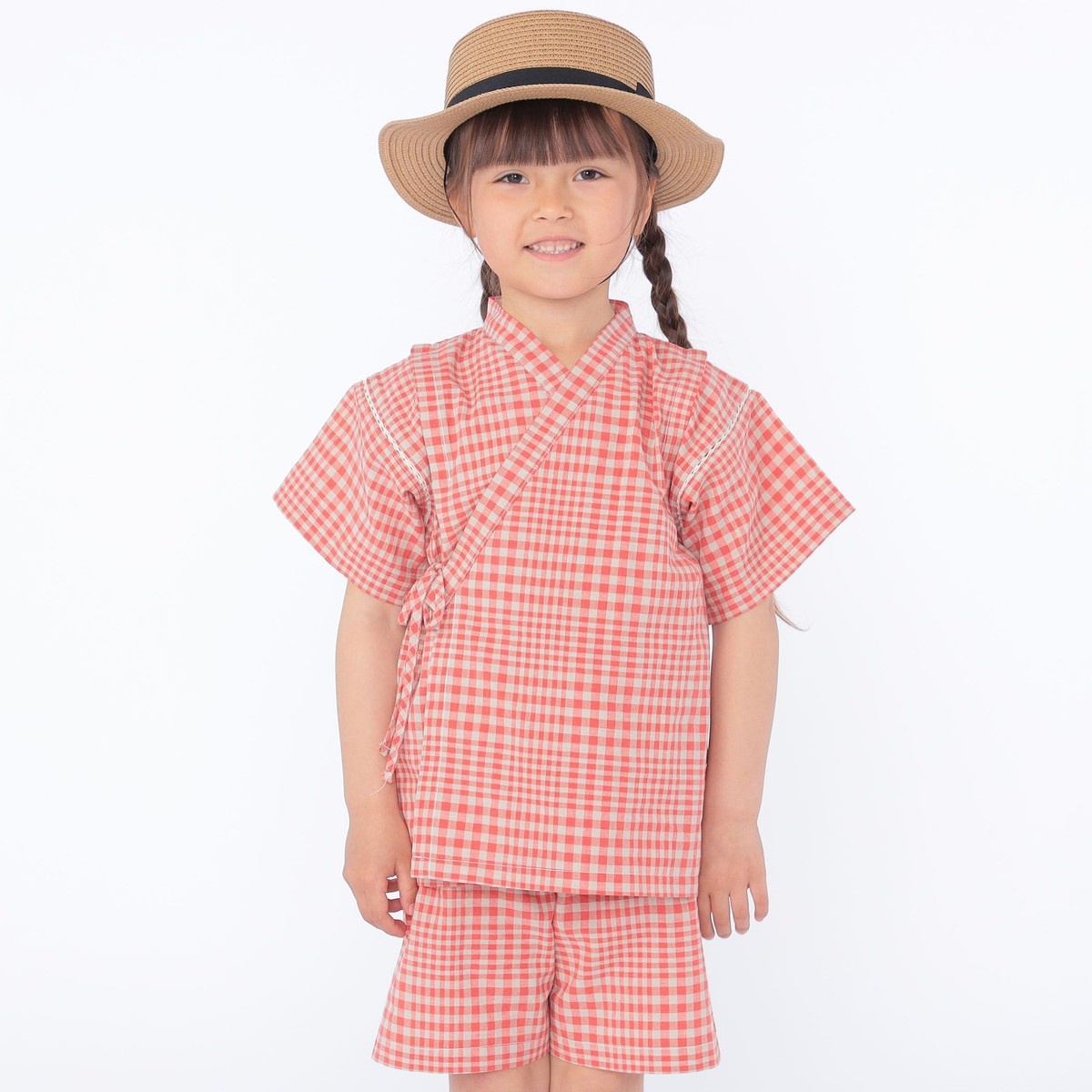 SHIPS KIDS:100～120cm / 綿麻 甚平 | シップス(SHIPS) | 514920050