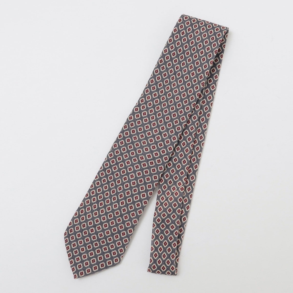 MARCEL LASSANCE: SILK/COTTON KOMON NARROW TIE | シップス