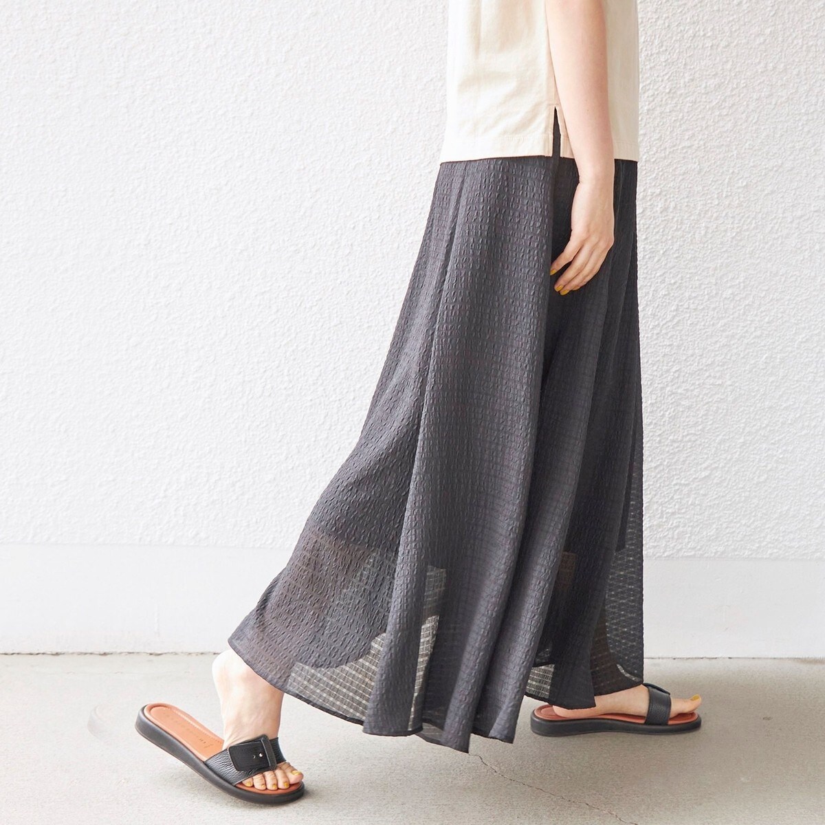 SHIPS - 美品 SHIPS シップス シアサッカー ボリュームスリーブ 美品 