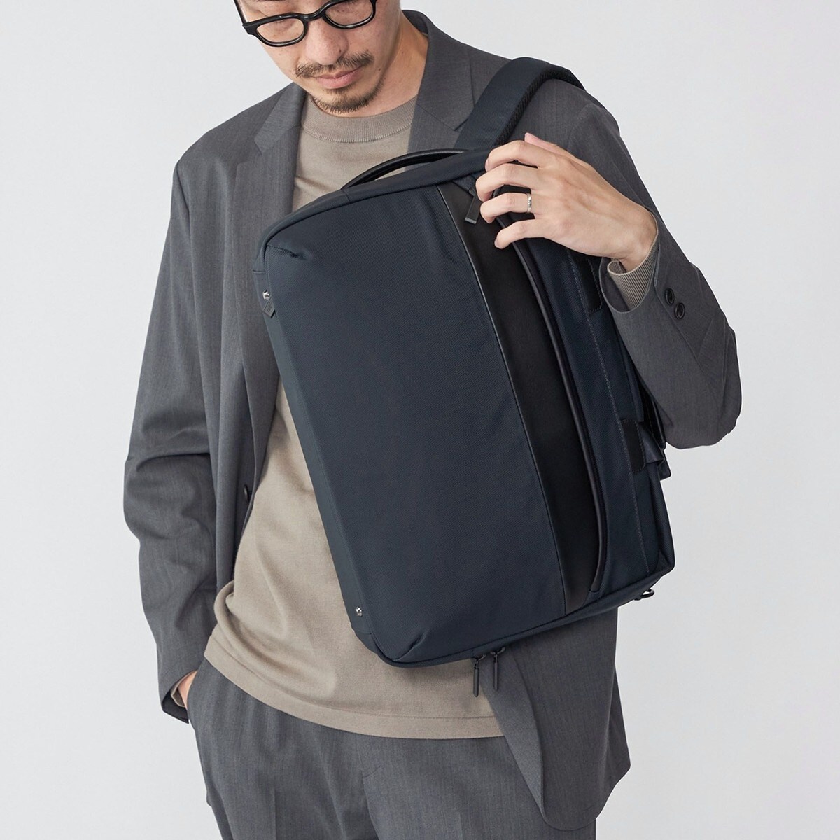 【メルクリ】マウンテンスミス　ブラックバリスティックナイロン３wayバッグ Amazon.co.jp: monogoods(モノグッズ) 3WAY ブリーフケース