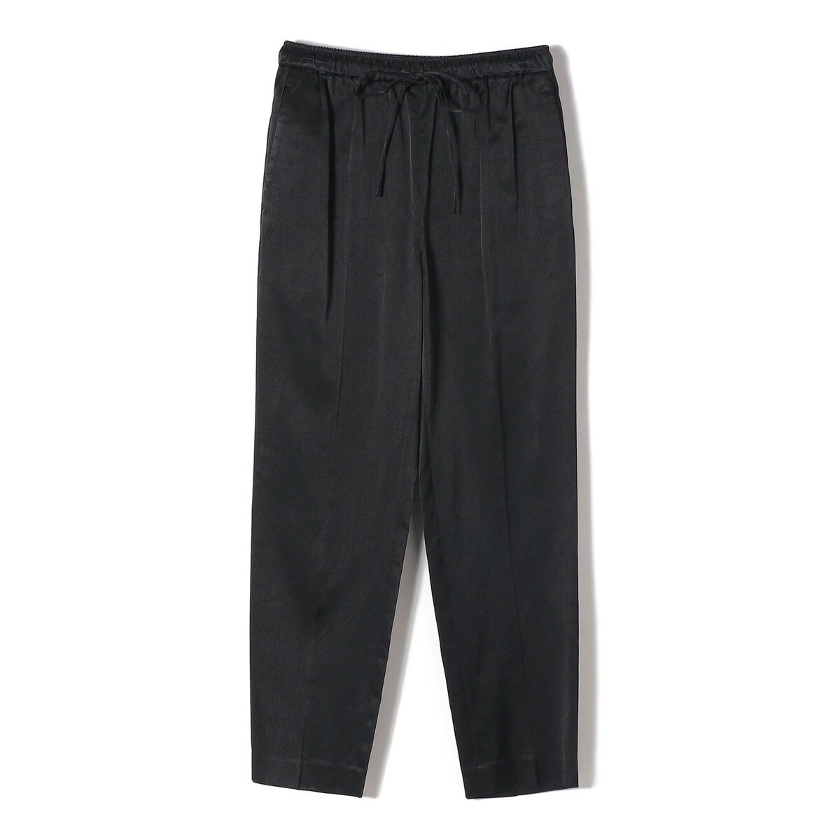 SHIPS Primary Navy Label:〈手洗い可能〉サテン リラックス