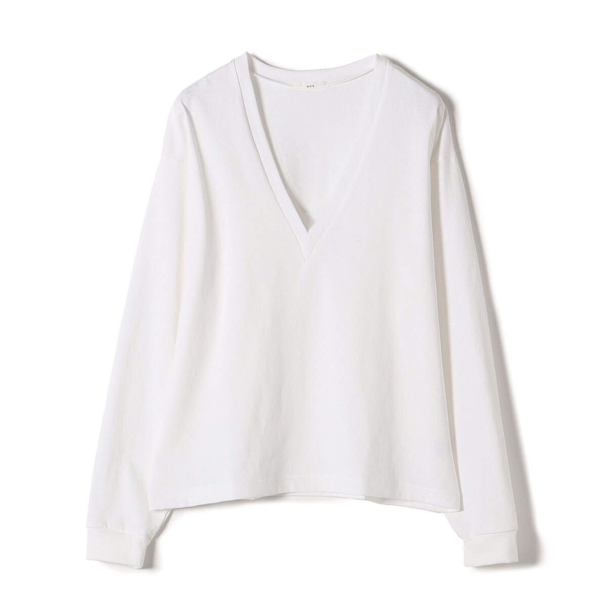 onit ディープVネック 長袖 カットソー ロンT 定番 onit ディープVネック 長袖 カットソー ロンT 定番 ROUGH COTTON DEEP