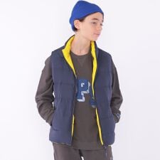 SHIPS KIDS:145～160cm / リサイクル ダウン ベスト