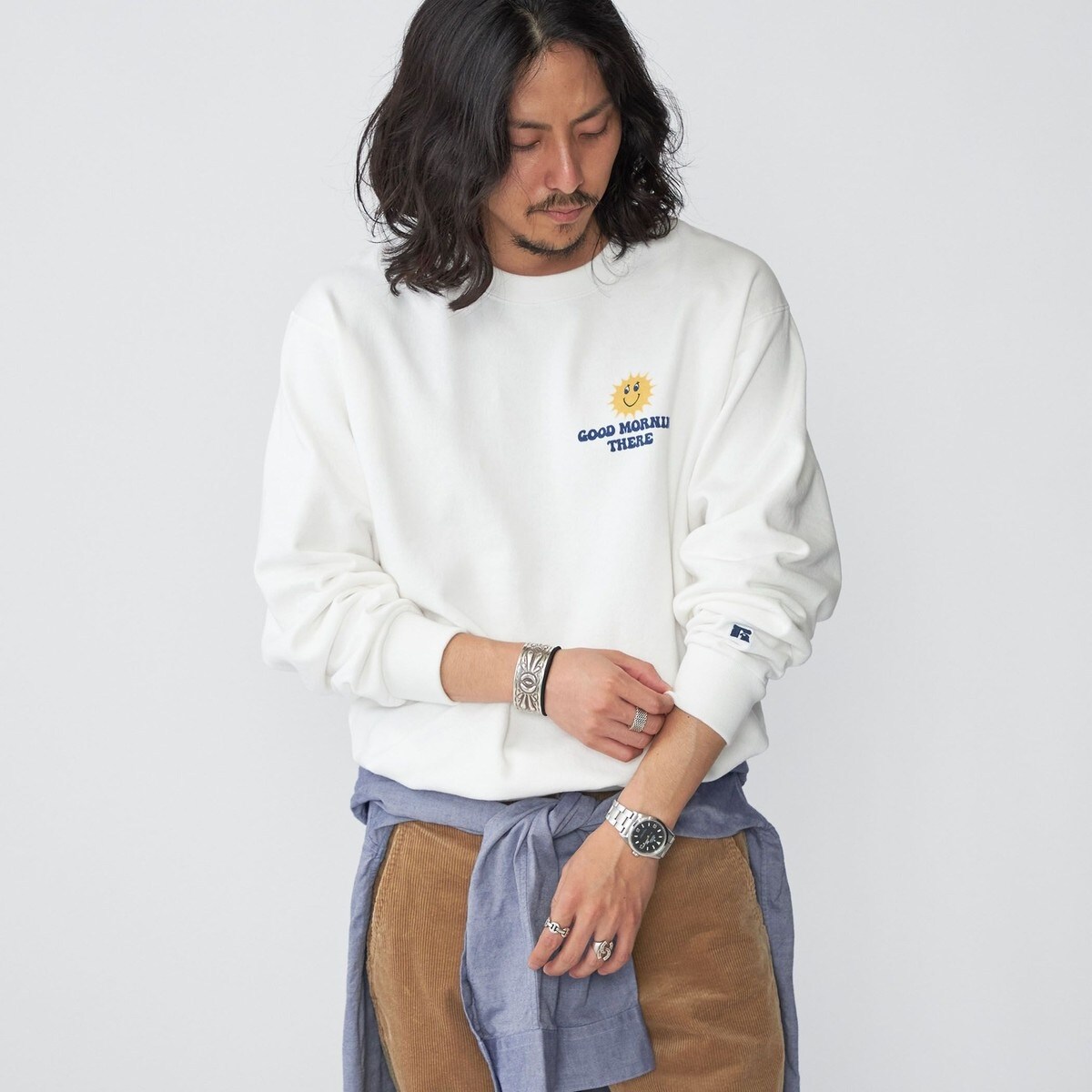 SHIPS別注】RUSSELL ATHLETIC: カレッジ/モチーフ プリント
