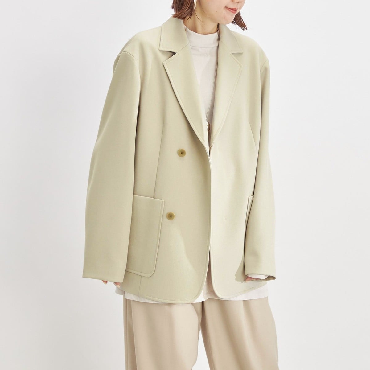 シップス（SHIPS）/Wai+: 〈手洗い可能〉キャロライン ジャケット ◇ Wai+: 〈手洗い可能〉キャロライン ジャケット ◇ | シップス(SHIPS