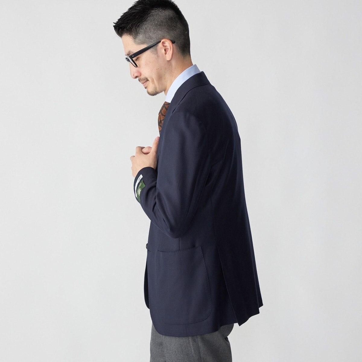 SHIPS: ラグジュアリー エスコリアルウール フランネル 無地