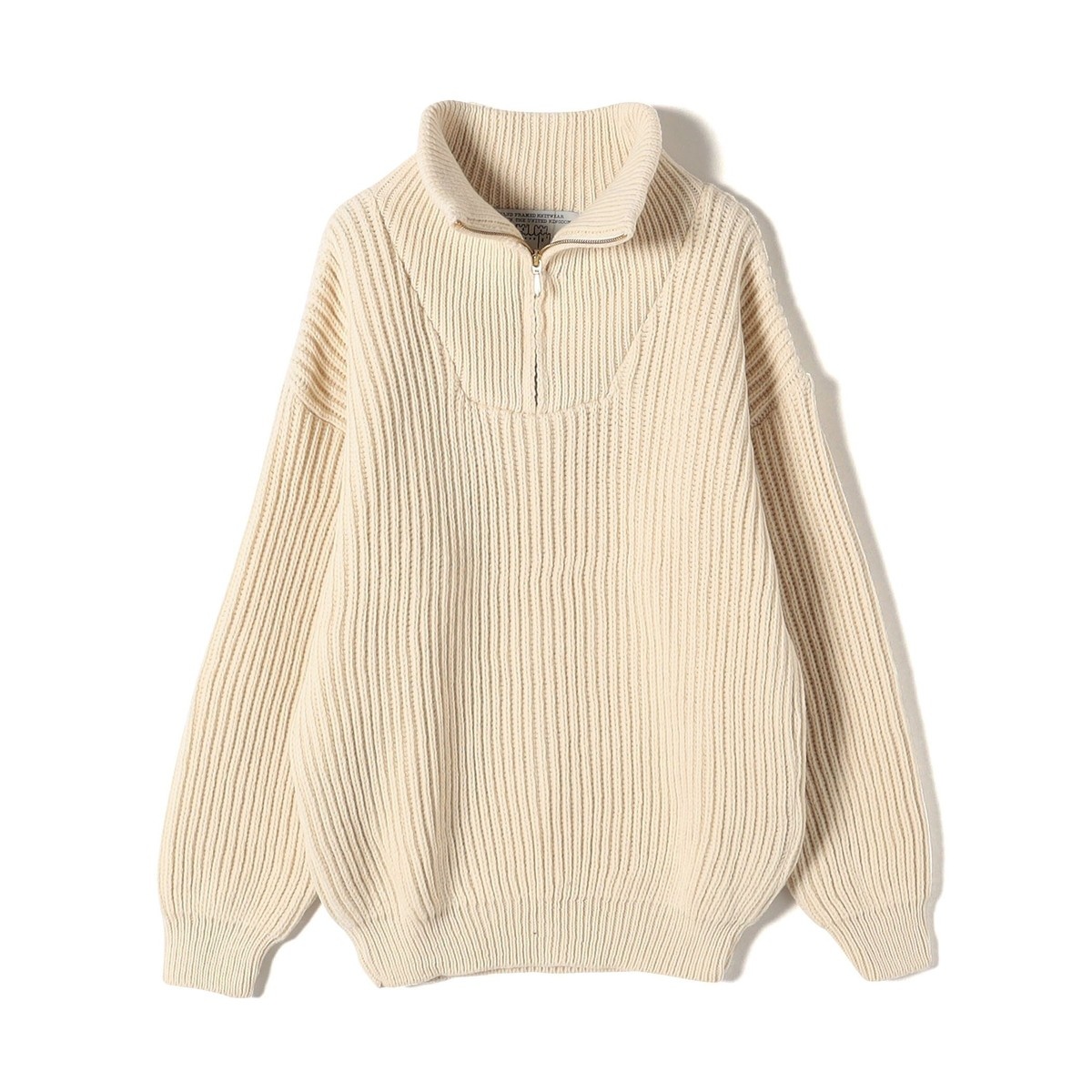 OLDDERBY KNITWEAR:リブ ジップ プルオーバー | シップス(SHIPS