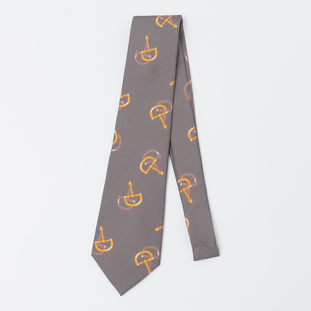 Puccini: シルク ジャカード レップ ストライプ タイ／シップス（SHIPS