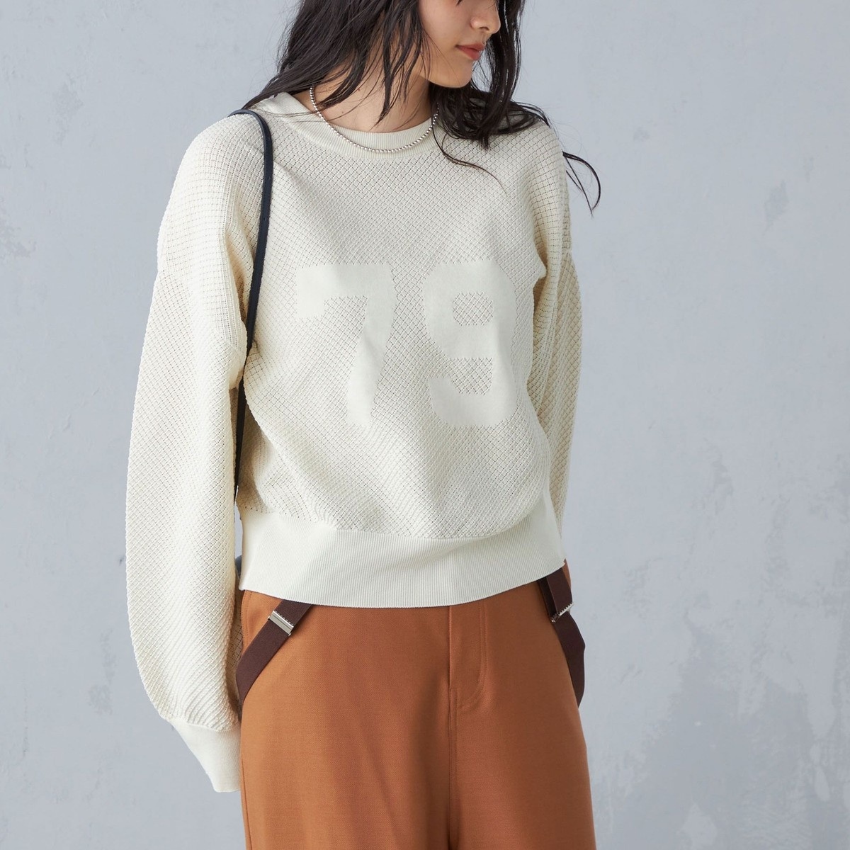 シップス（SHIPS）/〈手洗い可能〉ラミー混 シアー ヘンリー ネック ニット 手洗い可能〉ラミー混 シアー ヘンリー ネック ニット／シップス