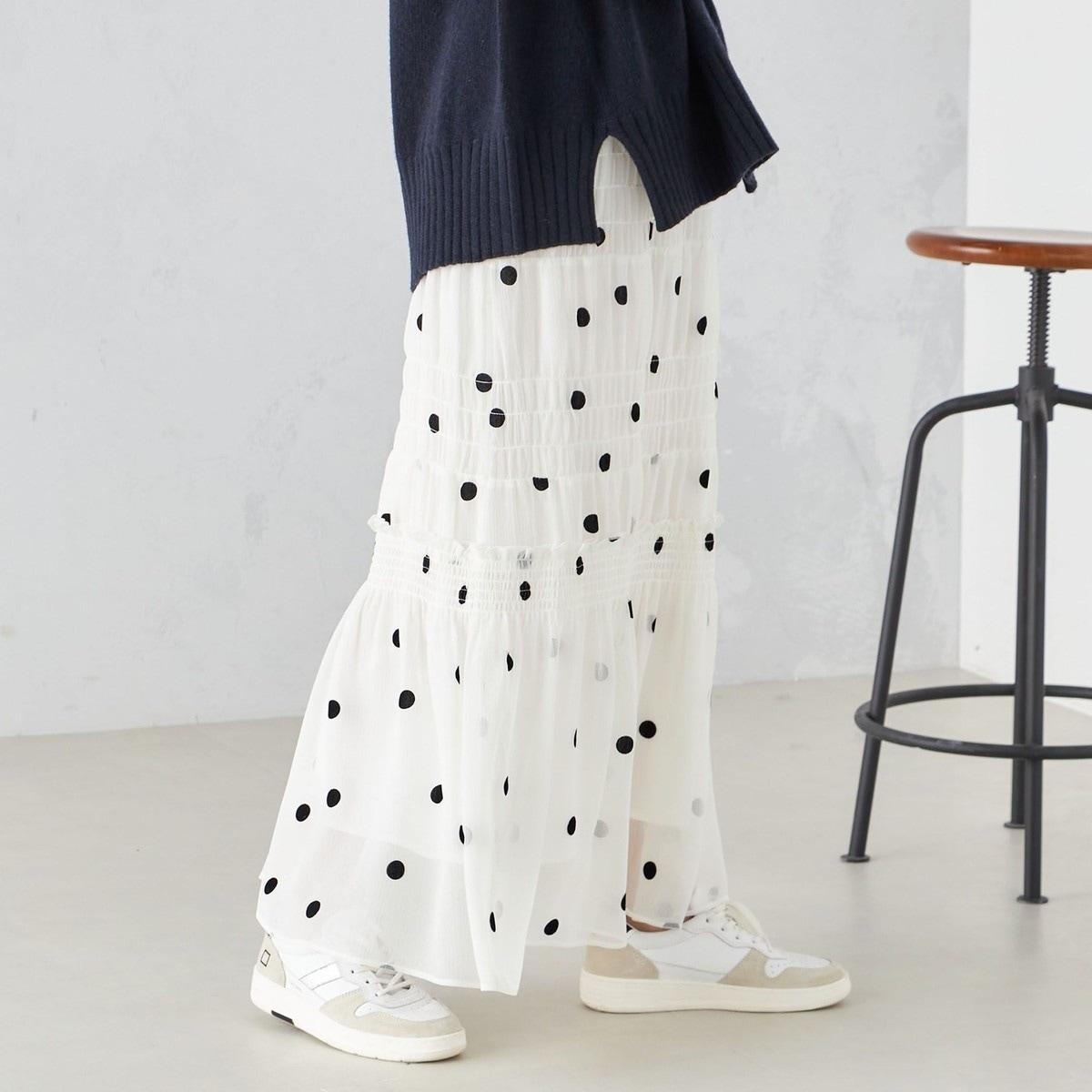 シャーリングスカート STYLEMIXER スカート シャーリングスカート : ZOZOTOWN Yahoo!店