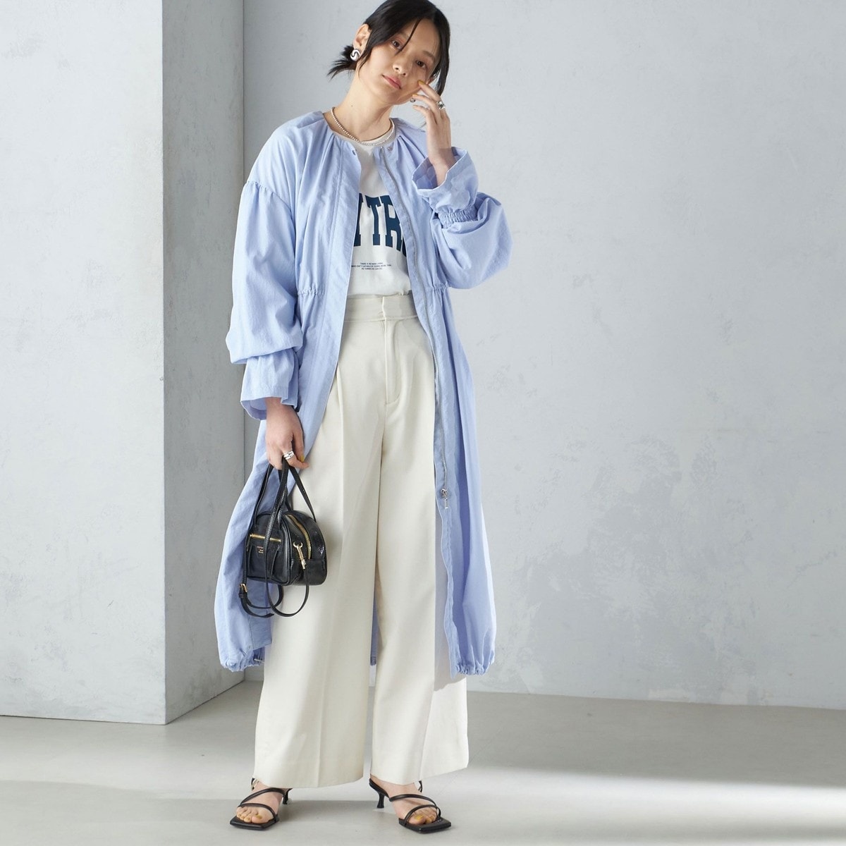 LB.03／ウールビーバーダブルボタンコート | ナノユニバース(NANO