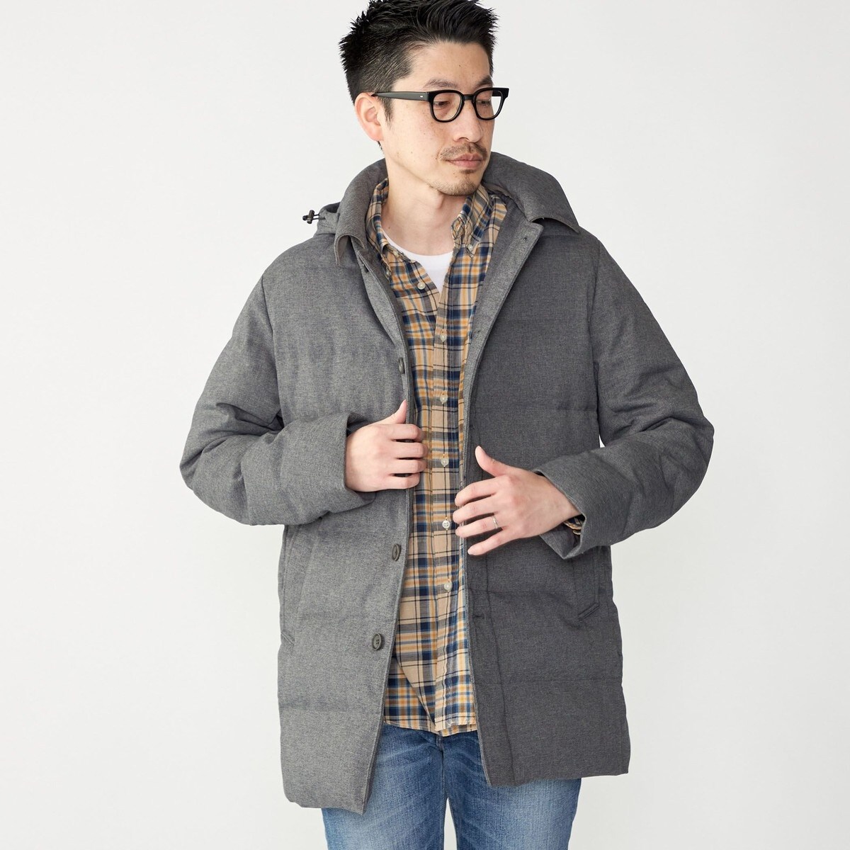 ships 味気 シップス ロロピアーナ RAINSYSTEM ステンカラーコート