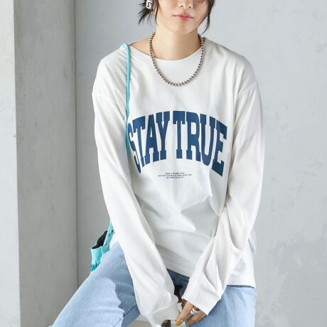 SHIPS別注 81BRANCA ロゴ ロングスリーブ TEE シップス SHIPS