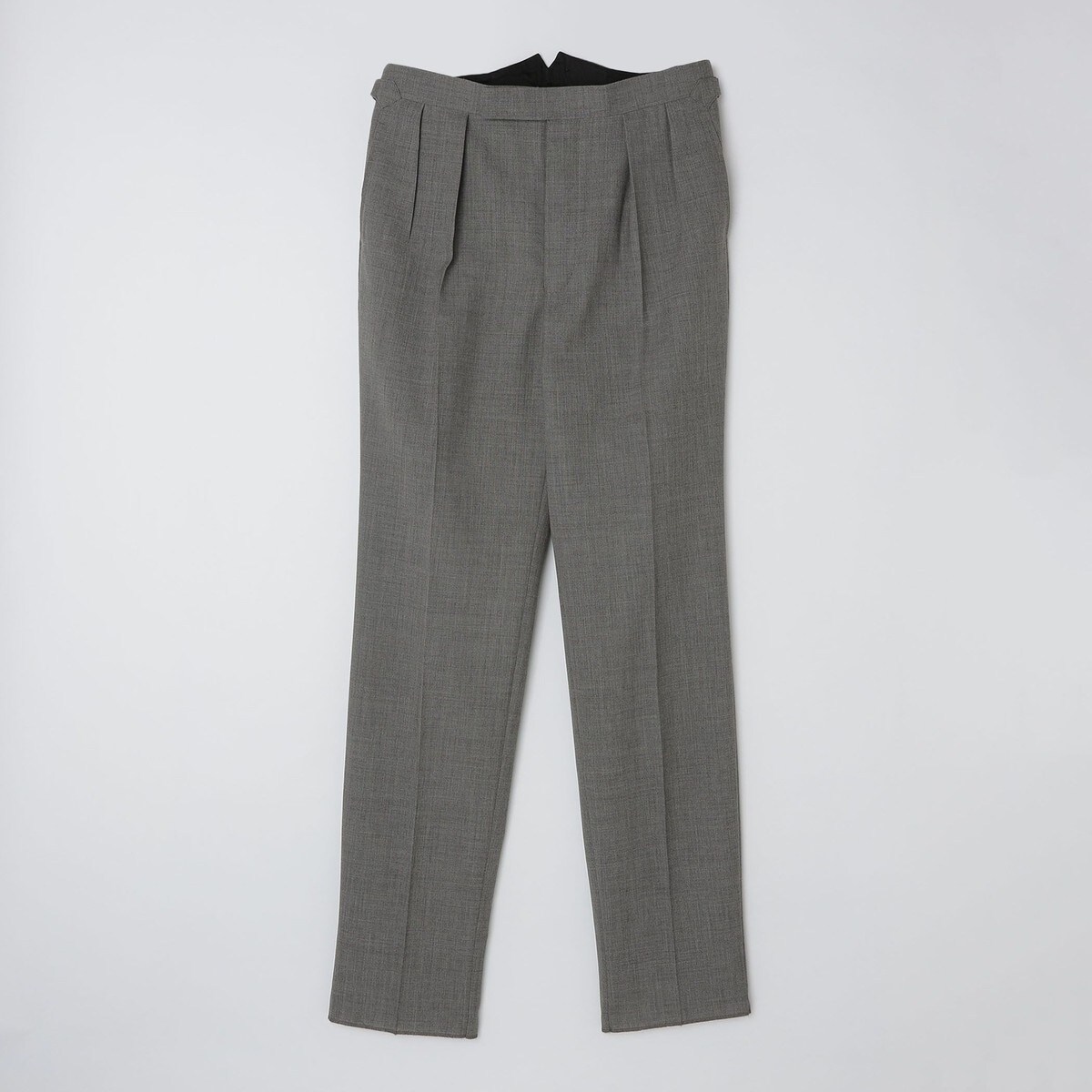 Fumiya Hirano: SAVILEROW ウール ヘリンボーン トラウザーズ Fumiya Hirano: SAVILEROW ウール ヘリンボーン トラウザーズ