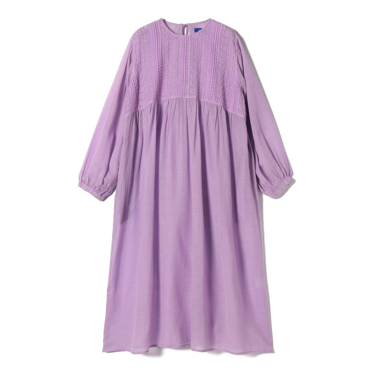 ne quittez pas:〈手洗い可能〉コットン ストライプ フラワー プリント