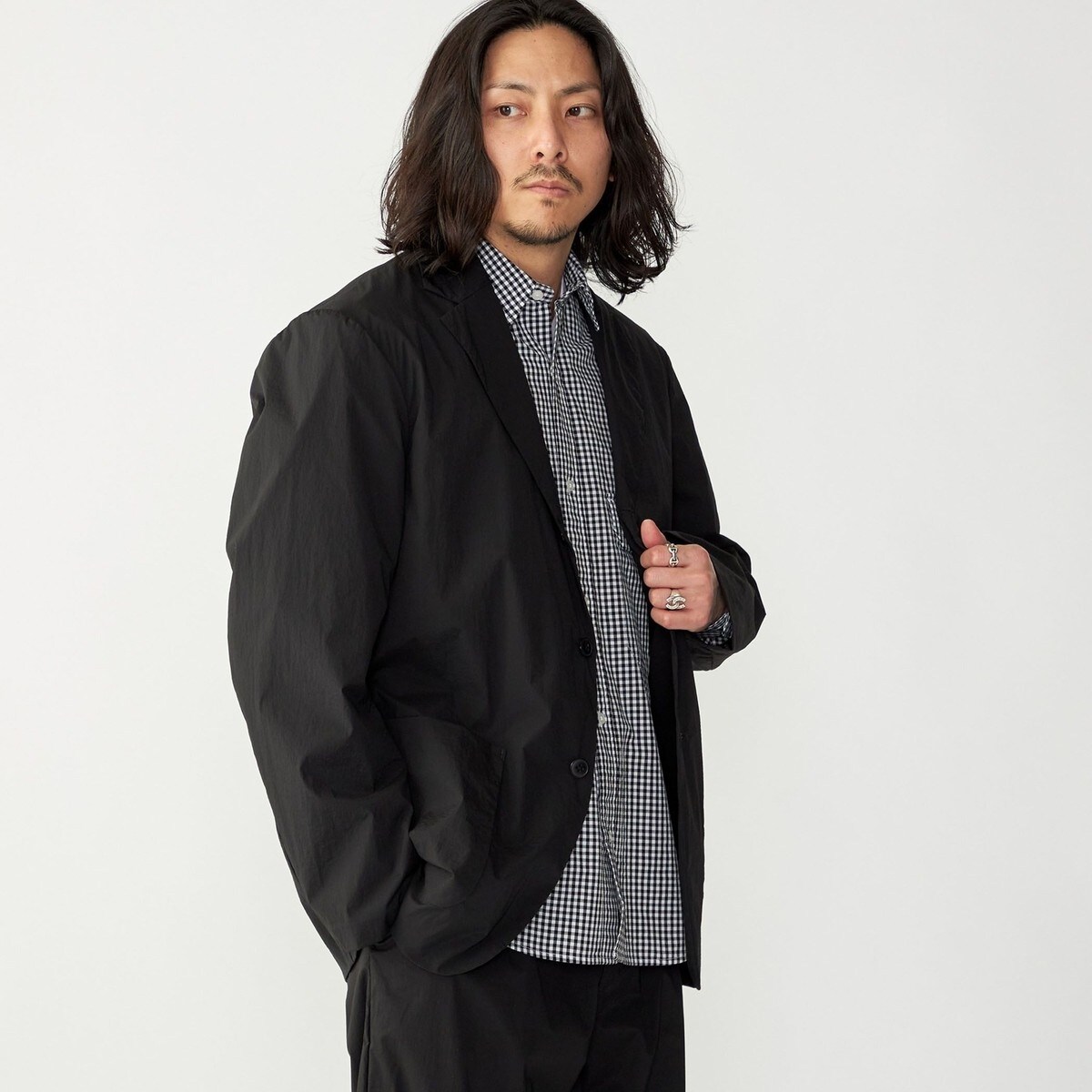 SHIPS: 〈セットアップ対応・手洗い可能・撥水加工〉ライト ナイロン