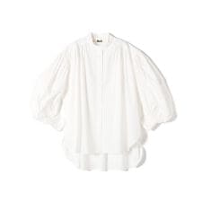 【SHIPS別注】Nell:〈手洗い可能〉ギャザー スリーブ ブラウス