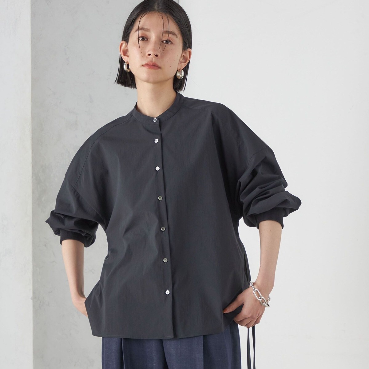 Wai＋:〈手洗い可能〉タイプライター タック オーバーシャツ ◇ 楽天市場】Wai＋:〈手洗い可能〉タイプライター タック オーバー
