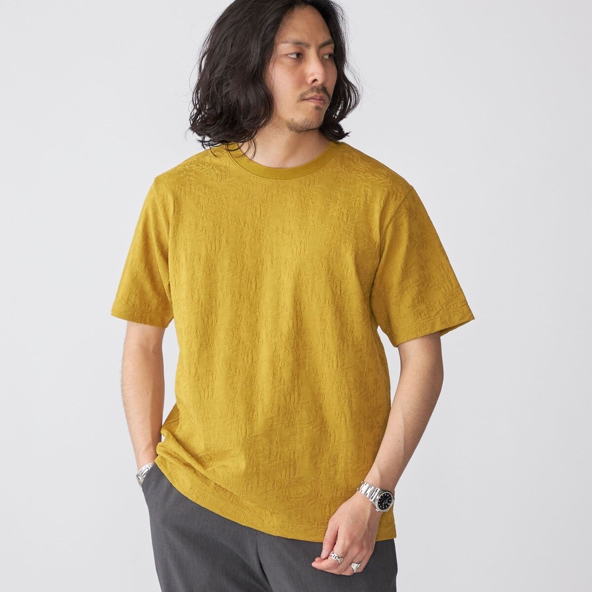 Tシャツ・カットソー (黄色・イエロー系) の一覧 （14ページ目