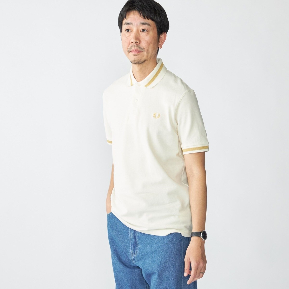SHIPS別注】FRED PERRY: イギリス製 M2 シングルライン