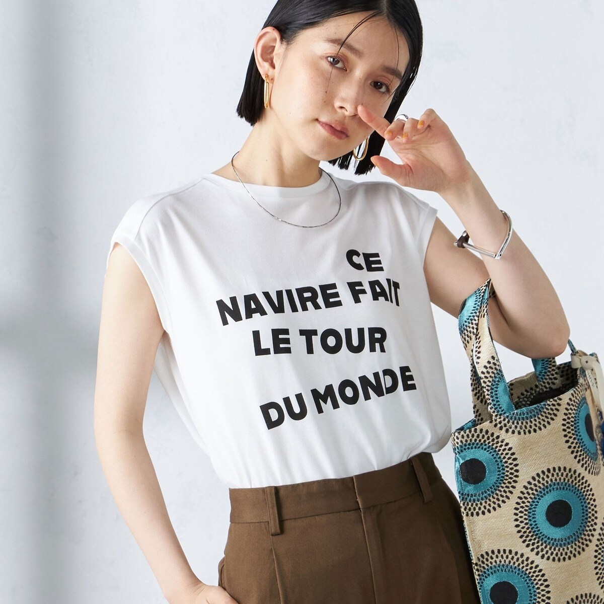 SHIPS for women / シップスウィメン 【SHIPS別注】J.J MERCER:プリント TEE SHIPS｜J.J.MERCER:<洗濯機可能>プリント TEE | Rakuten Fashion