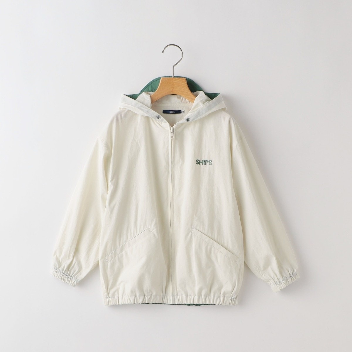 SHIPS KIDS:140～160cm / キャップ デザイン コットン パーカー