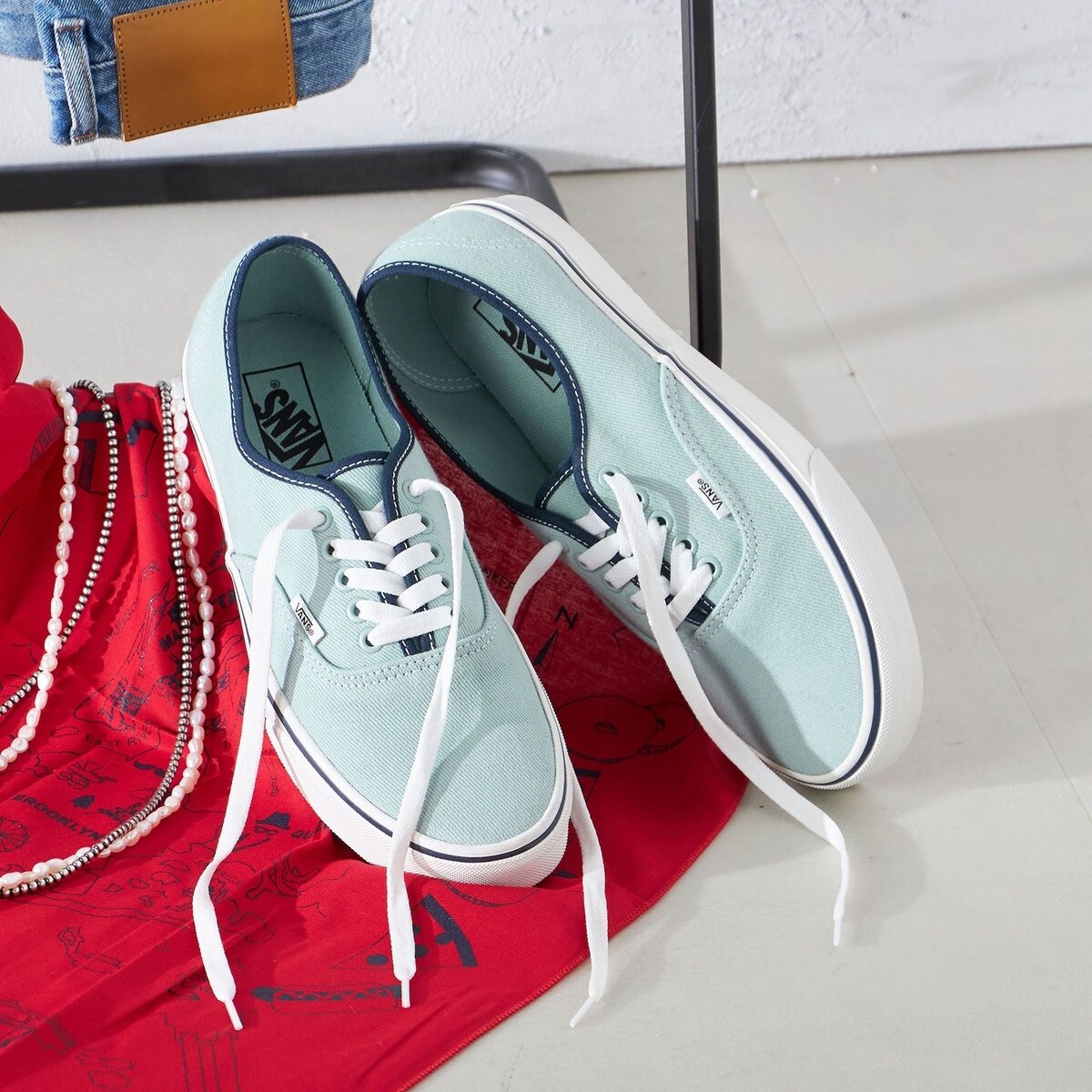 SHIPS EXCLUSIVE】VANS : AUTHENTIC BINDING GRAY | シップス