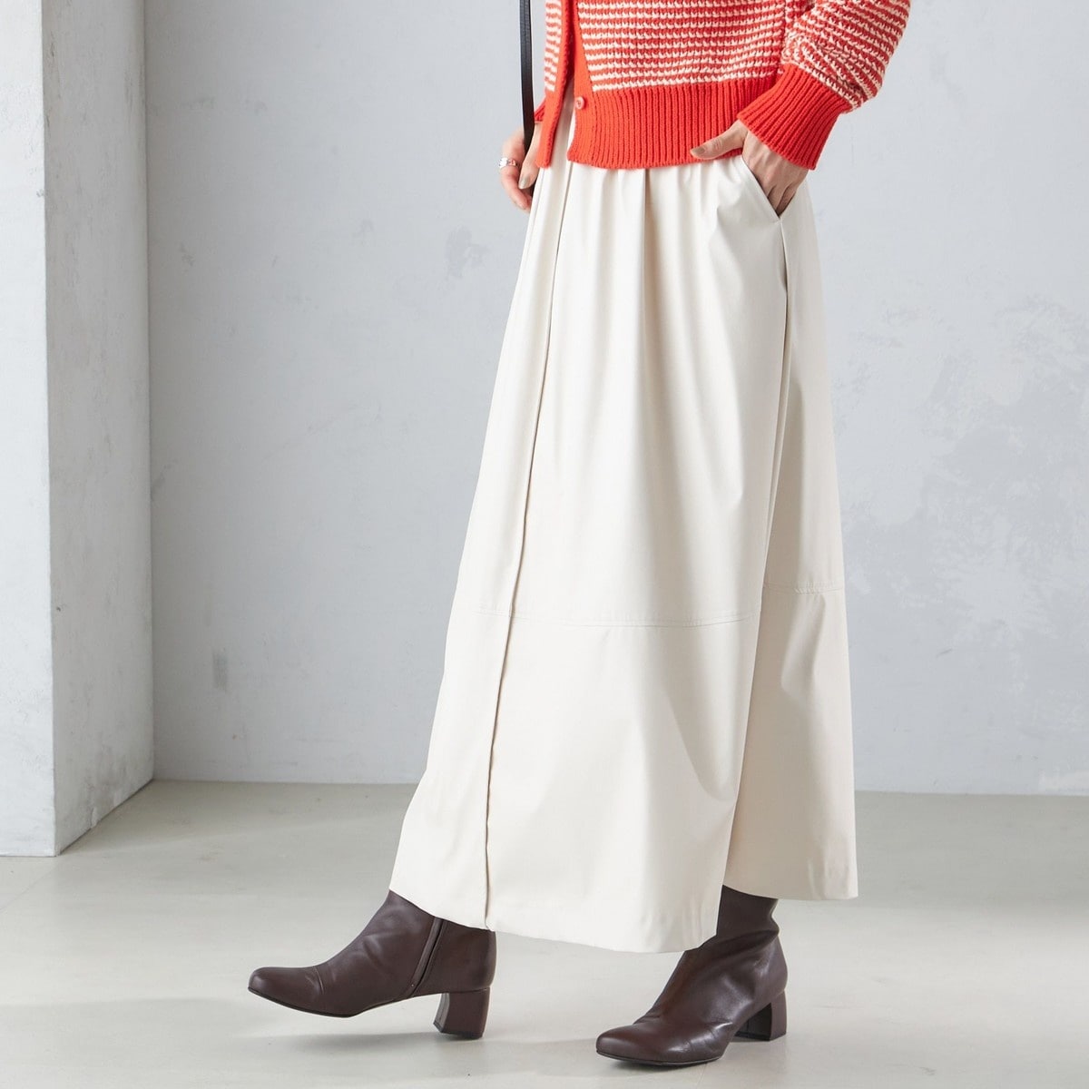 シップス（SHIPS）/〈手洗い可能〉ギャザー スカート 手洗い可能〉ギャザー スカート | シップス(SHIPS) | マルイウェブチャネル