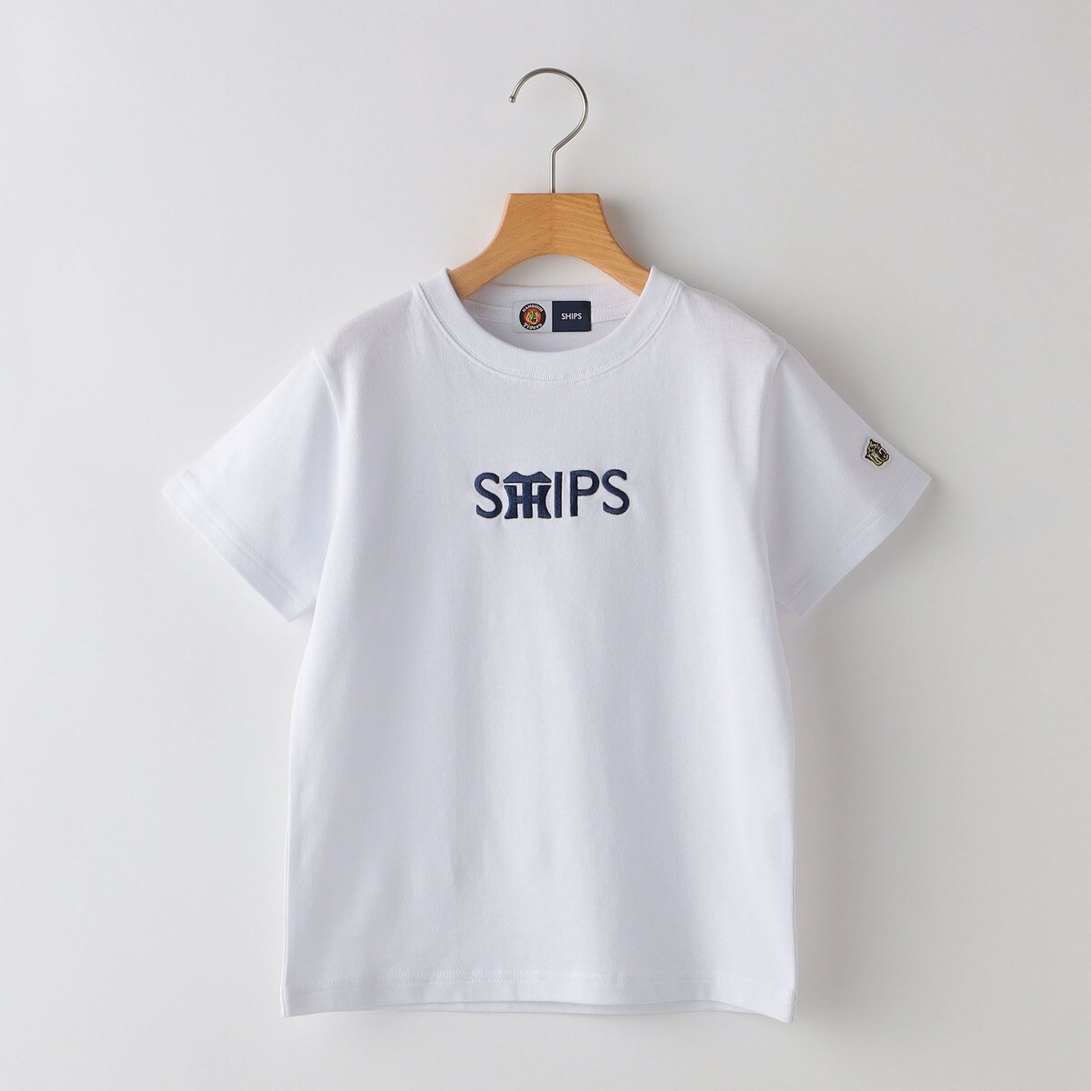 SHIPS KIDS:100～140cm / 阪神タイガース ビッグ SHIPSロゴ T