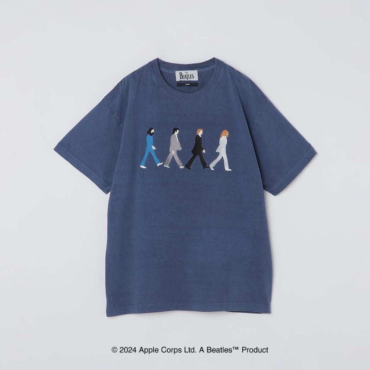 SHIPS: THE BEATLES エンブロイダリー Tシャツ 24SS | シップス(SHIPS) | マルイウェブチャネル