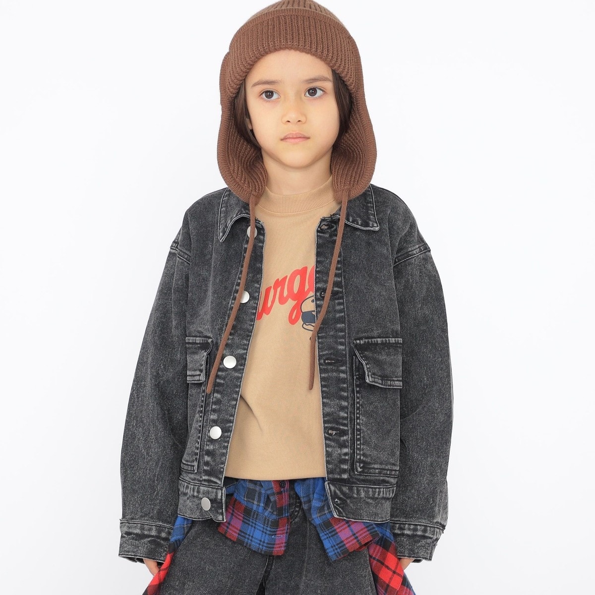 Ou? by EDWIN】デニムセーラーカラージャケット | ブランシェス