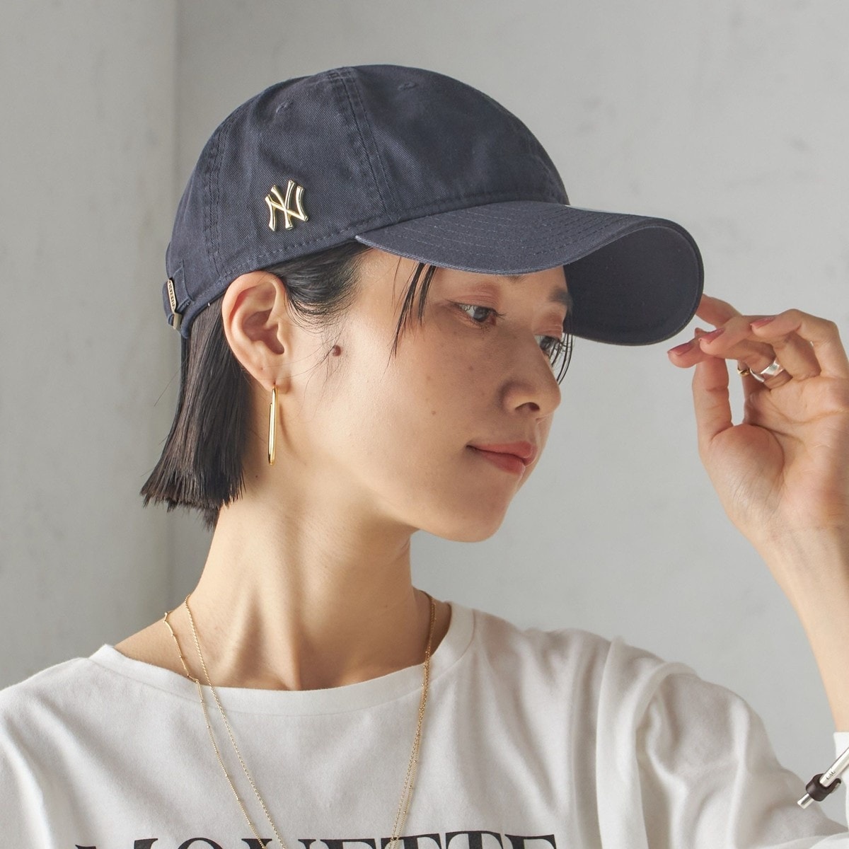 NEWERA new era ニューエラ　8パネル　ネイビー　花柄　SHIPS 59FIFTY Floral Undervisor ニューヨーク・ヤンキース ネイビー