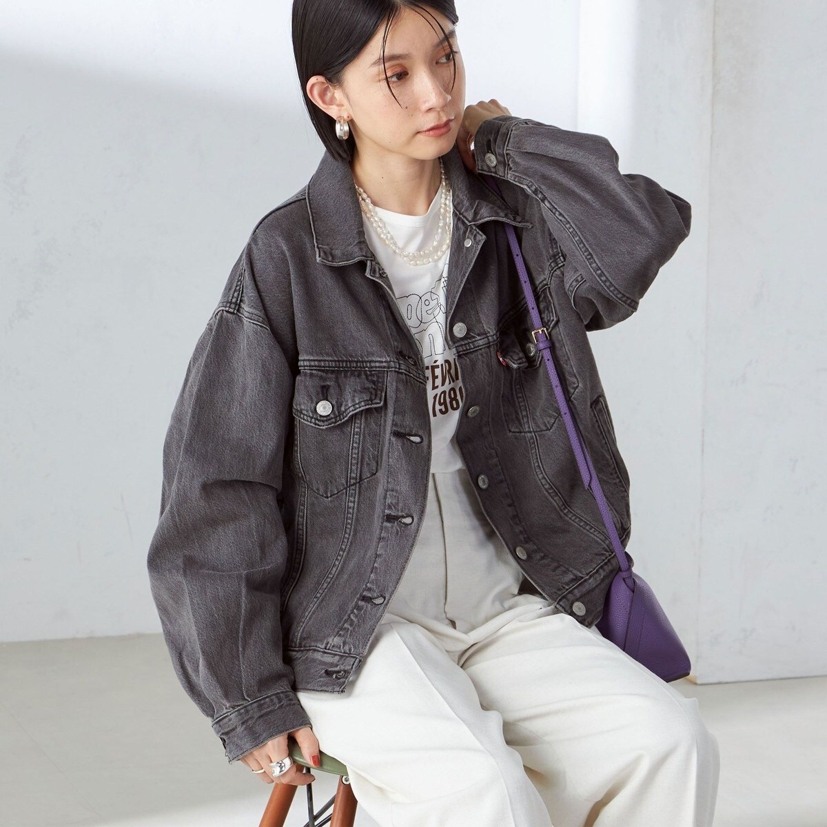 未使用）SHIPS Levi’s:90S TRUCKER Gジャン Levi's:90S TRUCKER （Gジャン・デニムジャケット）｜SHIPS / シップス