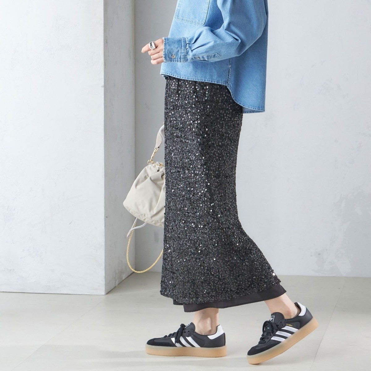 slobe iena 2way embroideryミニスカート SLOBE IENA（スローブイエナ）の「《予約》2way embroidery ミニ