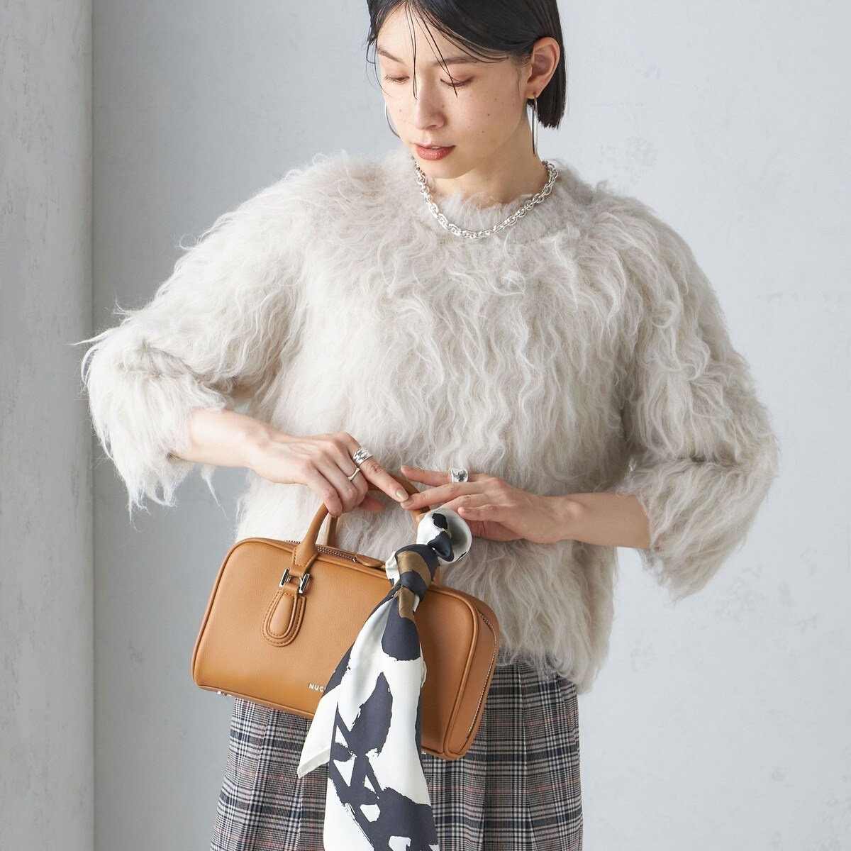 シップス2WAY フラワー ジャカード ハーフ ジップ プルオーバー WEB限定】〈洗濯機可能〉2WAY フラワー ジャカード ハーフ