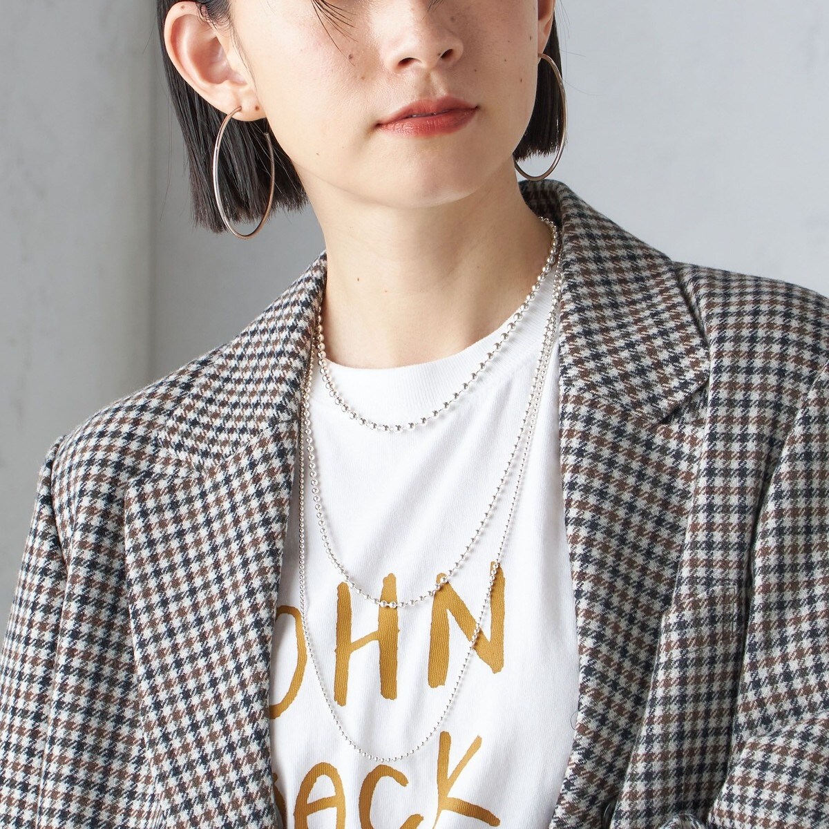 in mood:マルチ ボール チェーン ネックレス | シップス(SHIPS