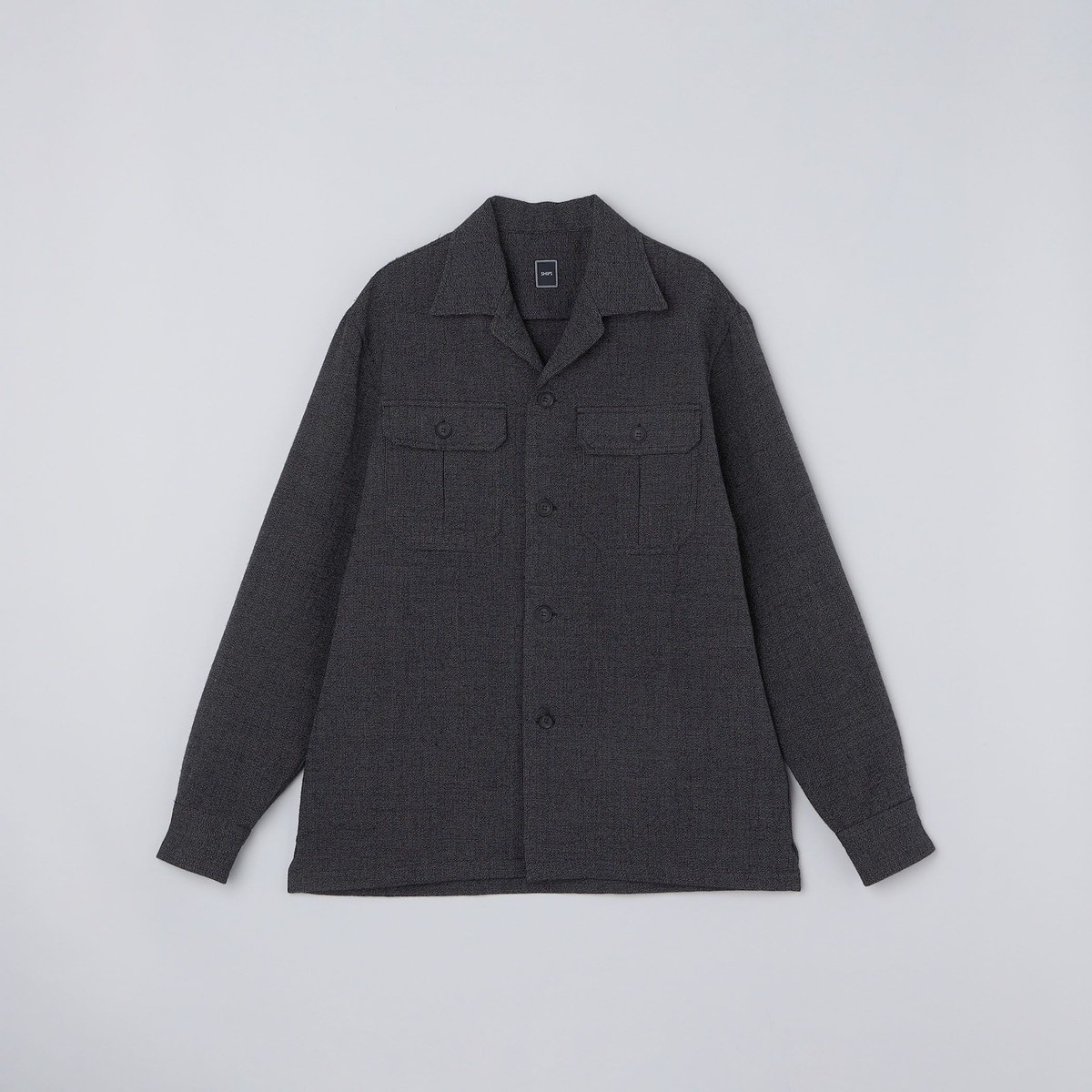 SHIPS: リネン ウール オーバーシャツ | シップス(SHIPS) | マルイ