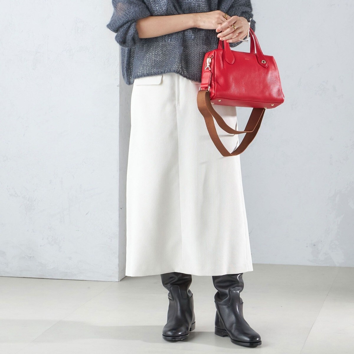 洗濯機可能〉コーデュロイ セミフレア スカート | シップス(SHIPS