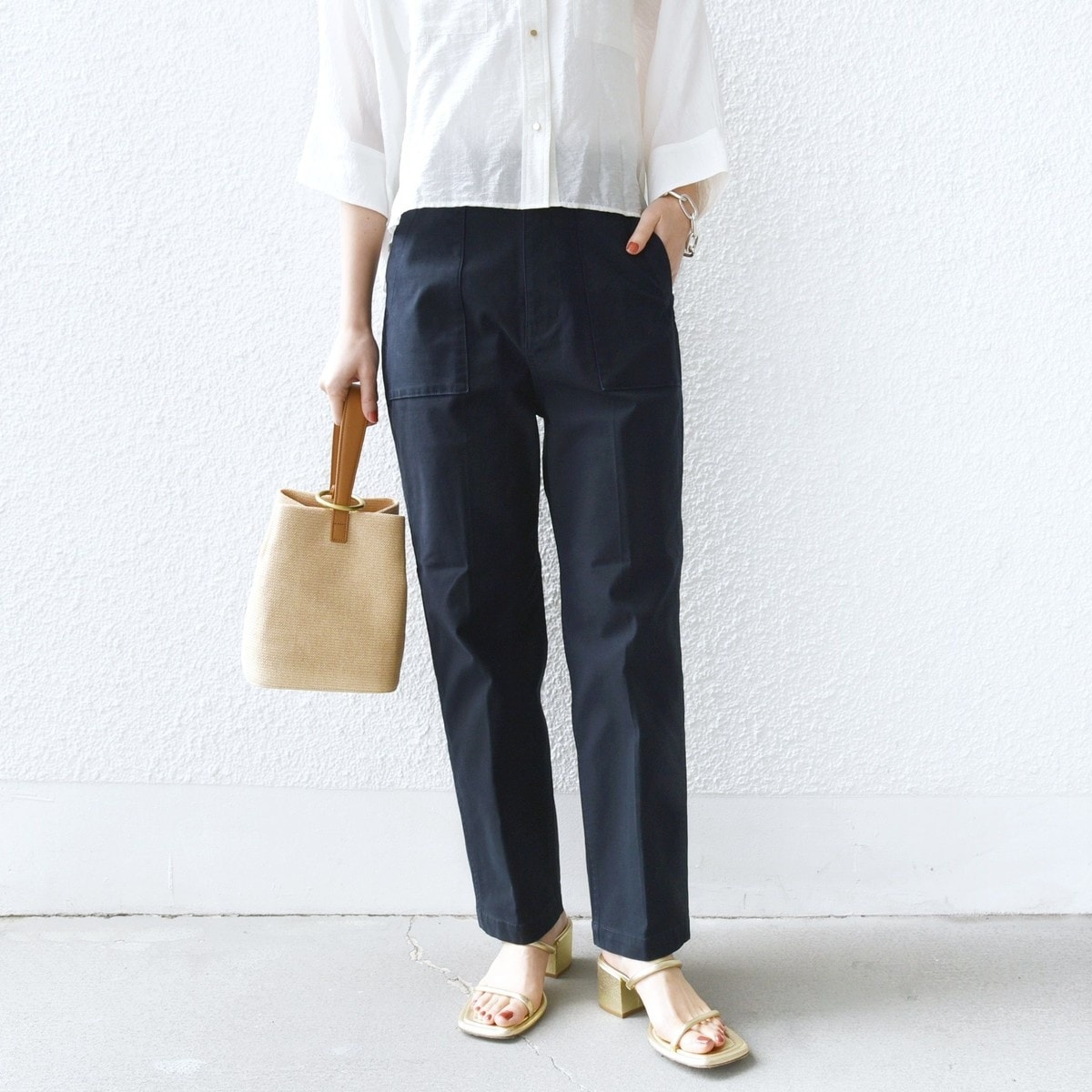 リネンレーヨン2WAYベアトップパンツ | ジャーナルスタンダード