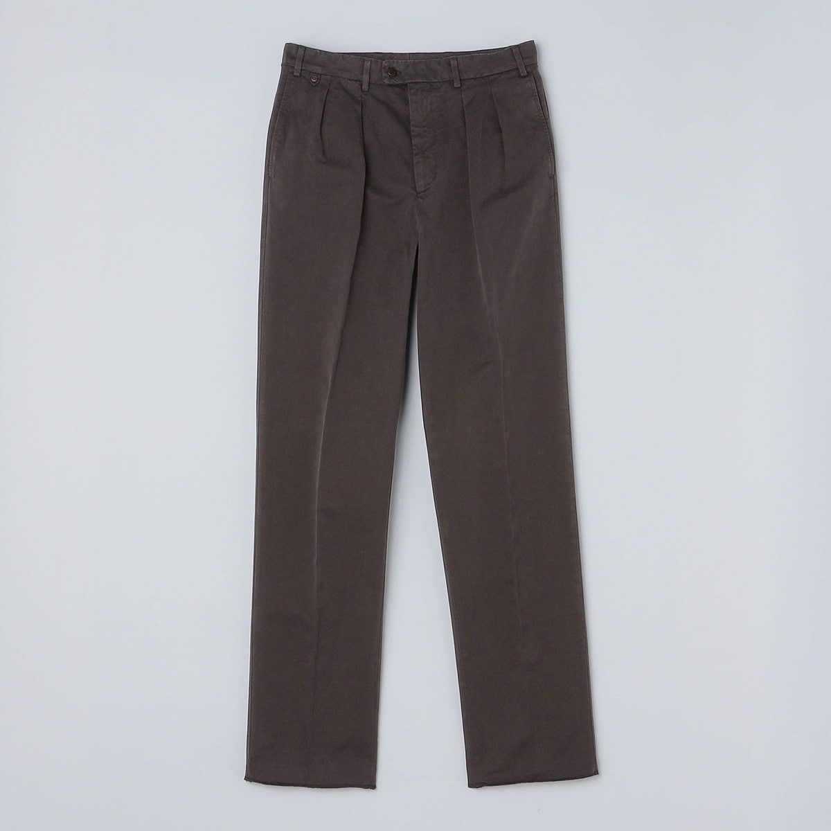 ATELIER ZINS: BAC J サキソニーフラノ スラックス ブラウン ATELIER ZINS: BAC J サキソニーフラノ スラックス | シップス(SHIPS