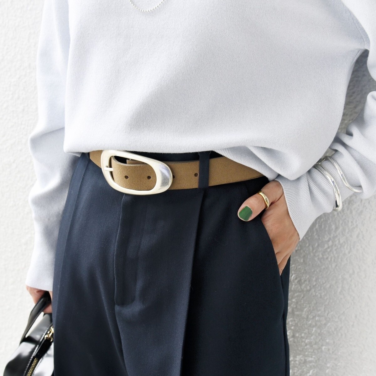 LEFIJE/レフィエ】ハートバックル レザーベルト（ベルト）｜La