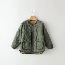 シップス(SHIPS)のSHIPS KIDS:80～90cm / 〈手洗い可能〉ボア×キルティング リバーシブル ブルゾン