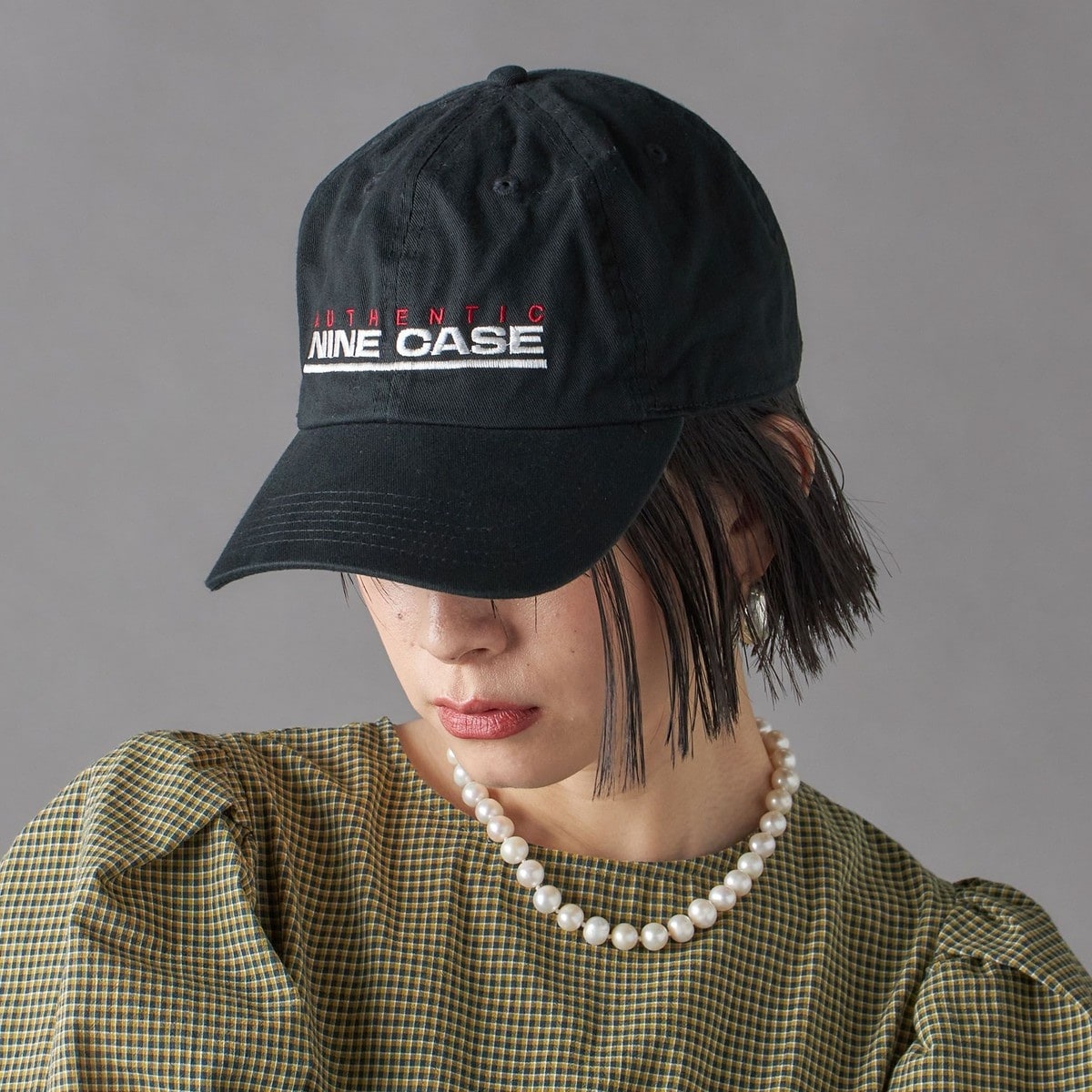 SHIPS NINE CASE:ロゴ キャップ