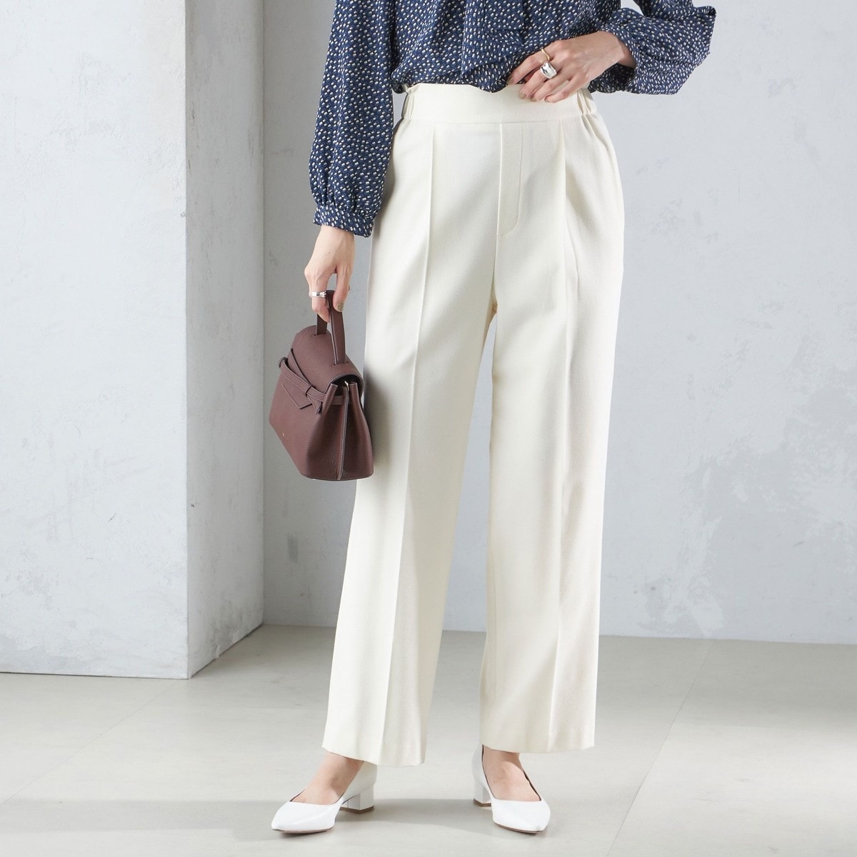 手洗い可能〉両面起毛 ストレート パンツ | シップス(SHIPS) | マルイ