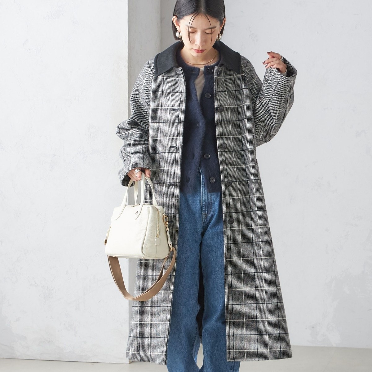 super120 リバーステンカラーコート | アーバンリサーチ(URBAN